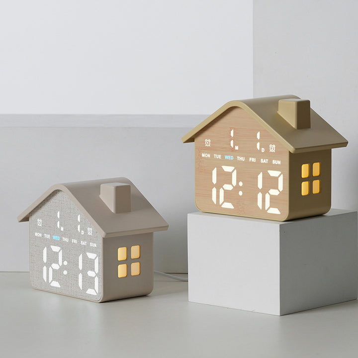 Digital Alarm Clock In Modern Home Design Kalsten