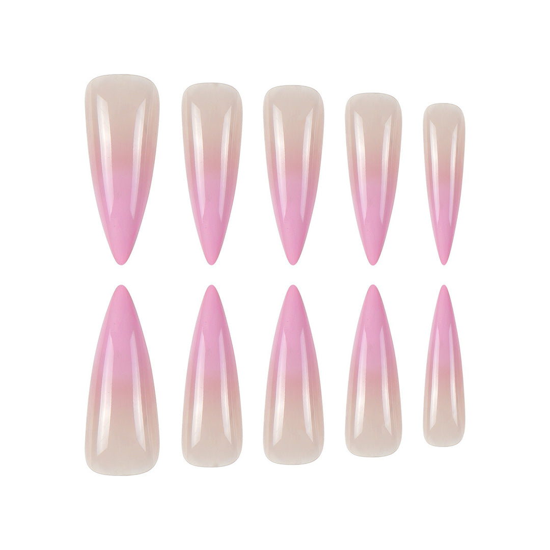 Ombre Stiletto Press-On Nails Kalsten