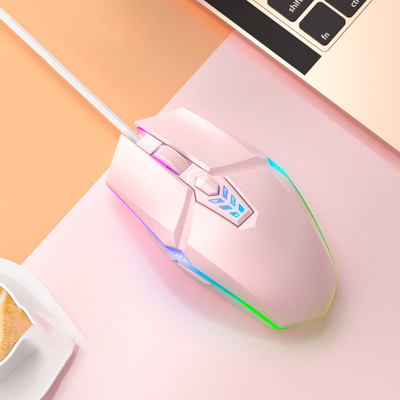 Gaming mouse with ergonomic design and RGB lighting Kalsten