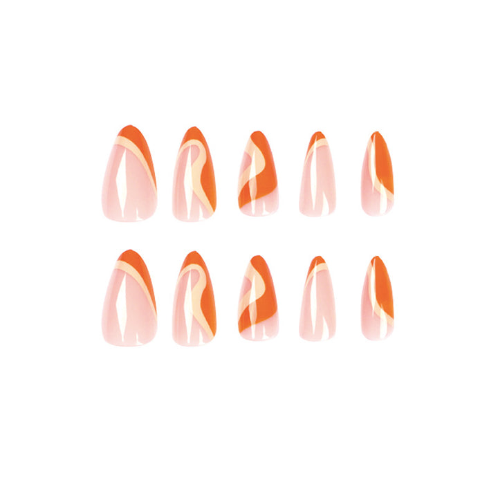 Artful Stiletto Press-On Nails Kalsten