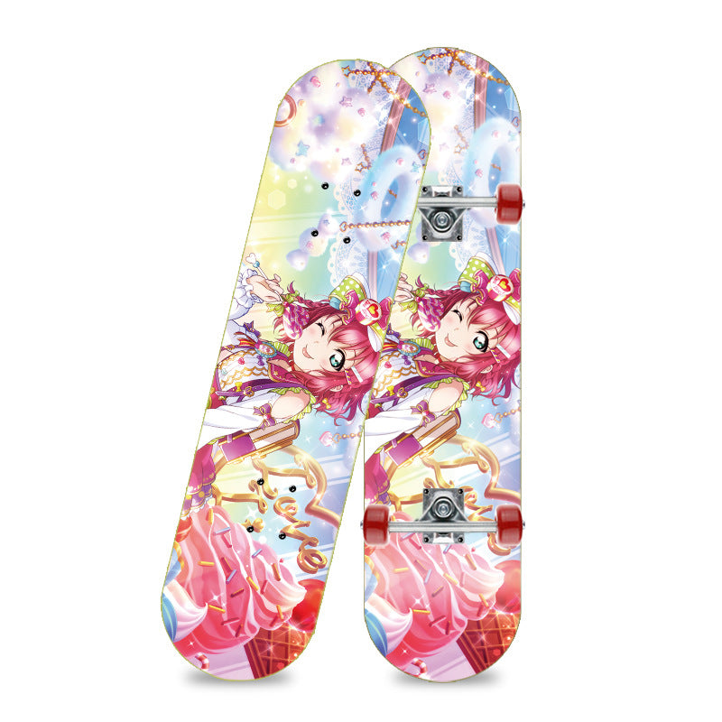 Unicorn Themed Skateboard Kalsten