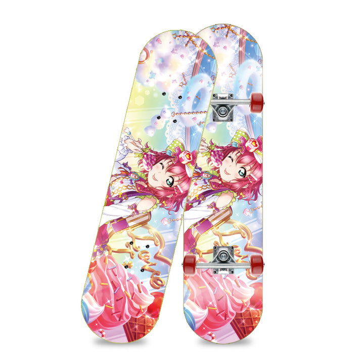 Unicorn Themed Skateboard Kalsten