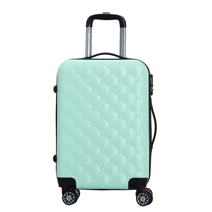 Unisex Quilted Hard Shell Carry-On Suitcase Kalsten