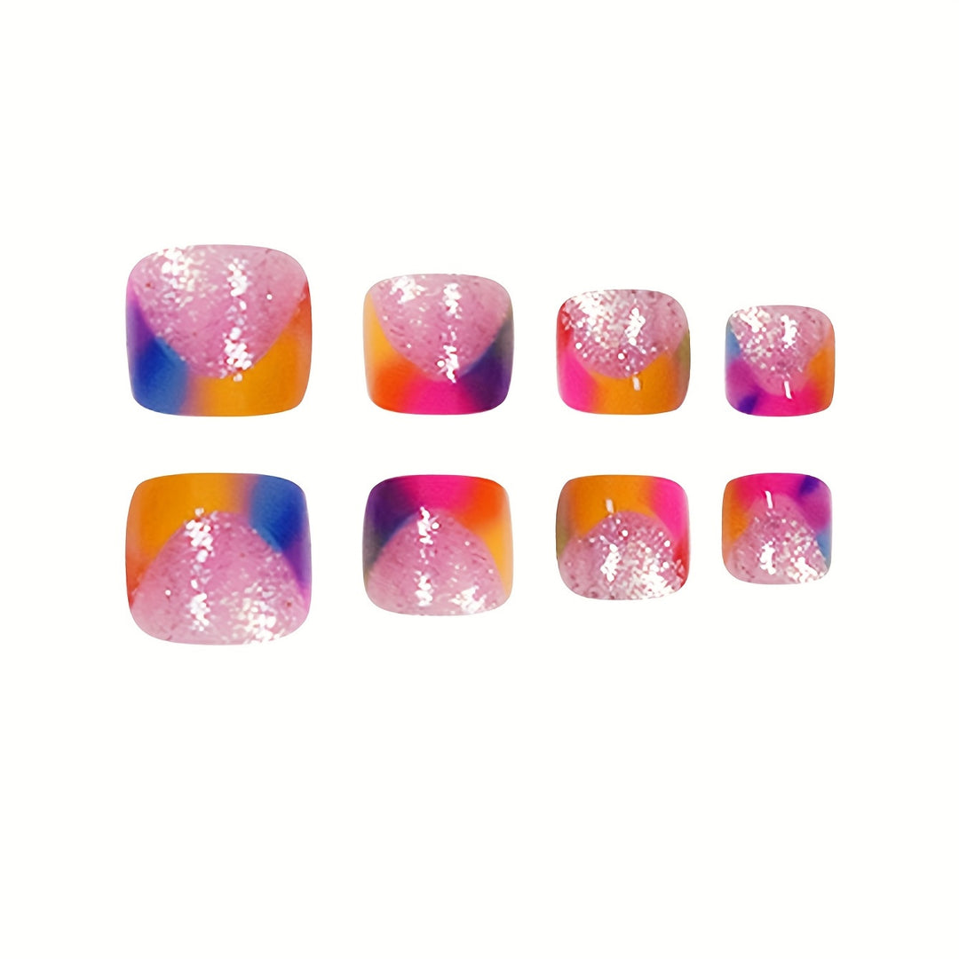 Artistic Rainbow Nail Art Set Kalsten