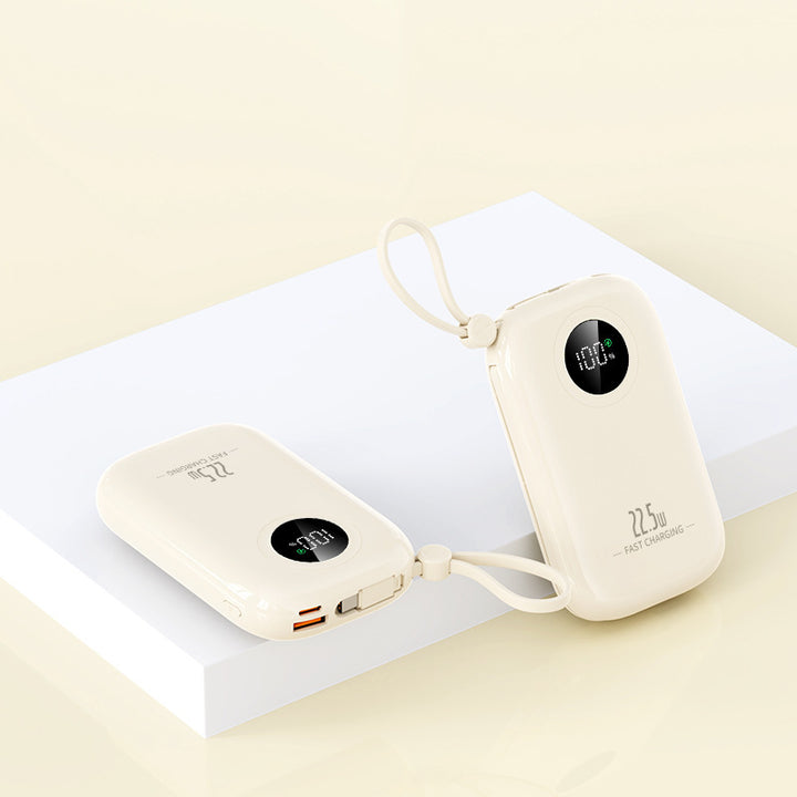 Ultra-compact power bank with digital charging indicator and fast charging function Kalsten