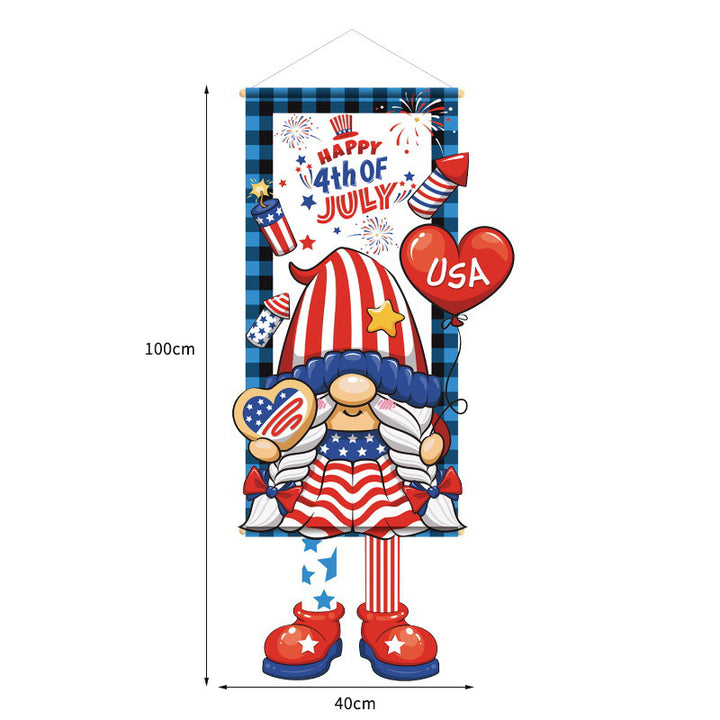 Festive Fourth of July Decorative Banner