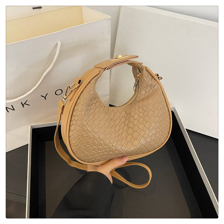 WoTextured Leather Hobo Bag Kalsten