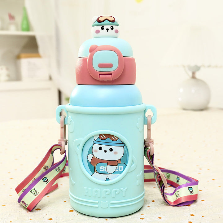 Ladies Insulated Drinking Bottle with Practical Carrying System Kalsten