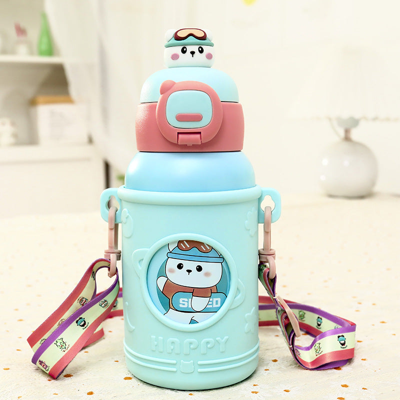 Insulated Water Bottle with Integrated Carrying System Kalsten