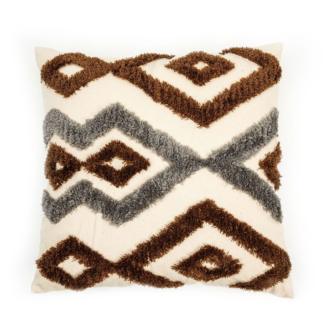 Decorative Geometric Accent Cushion