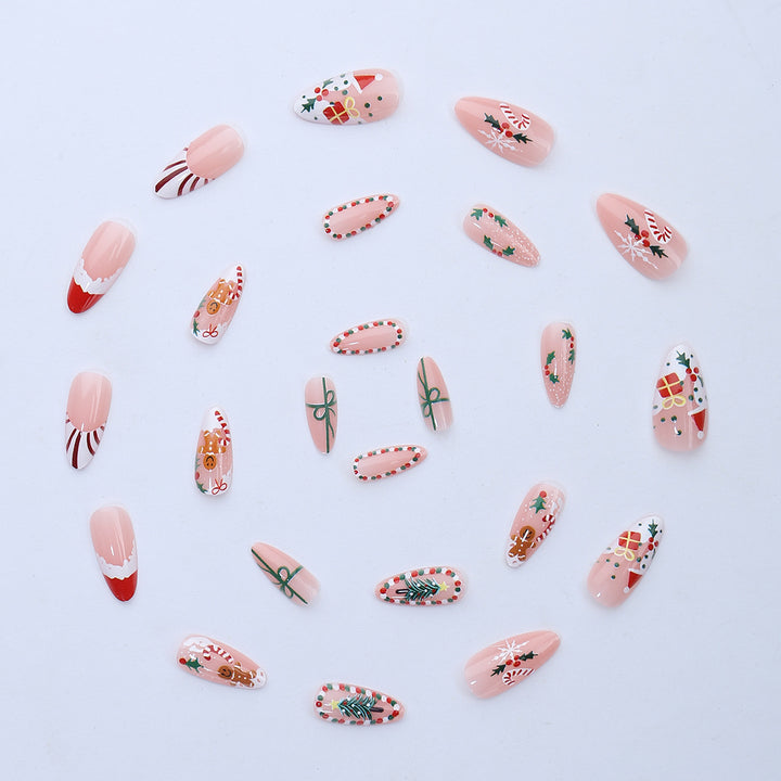 Festive Artificial Nail Creations Kalsten