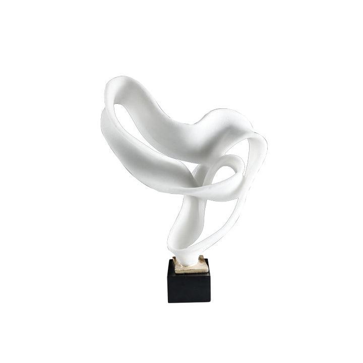 Artistic Abstract Flowing Sculpture