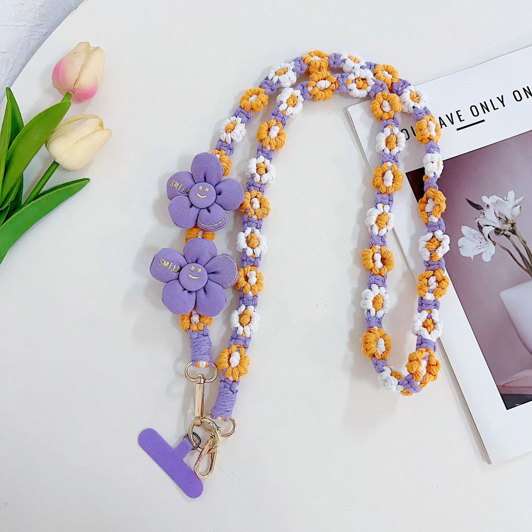Floral Pattern Adjustable Eyewear Lanyard Kalsten