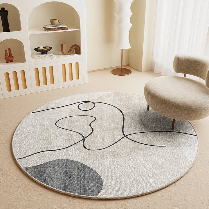 Elegant Round Area Rug