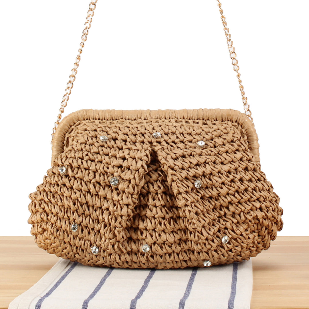 Handbag with Sparkling Accents Kalsten
