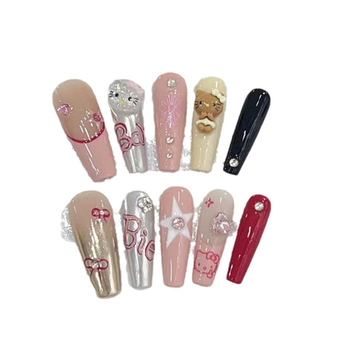 Cute Cartoon Nail Art Set Kalsten