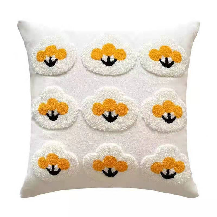 Floral Decorated Pillow