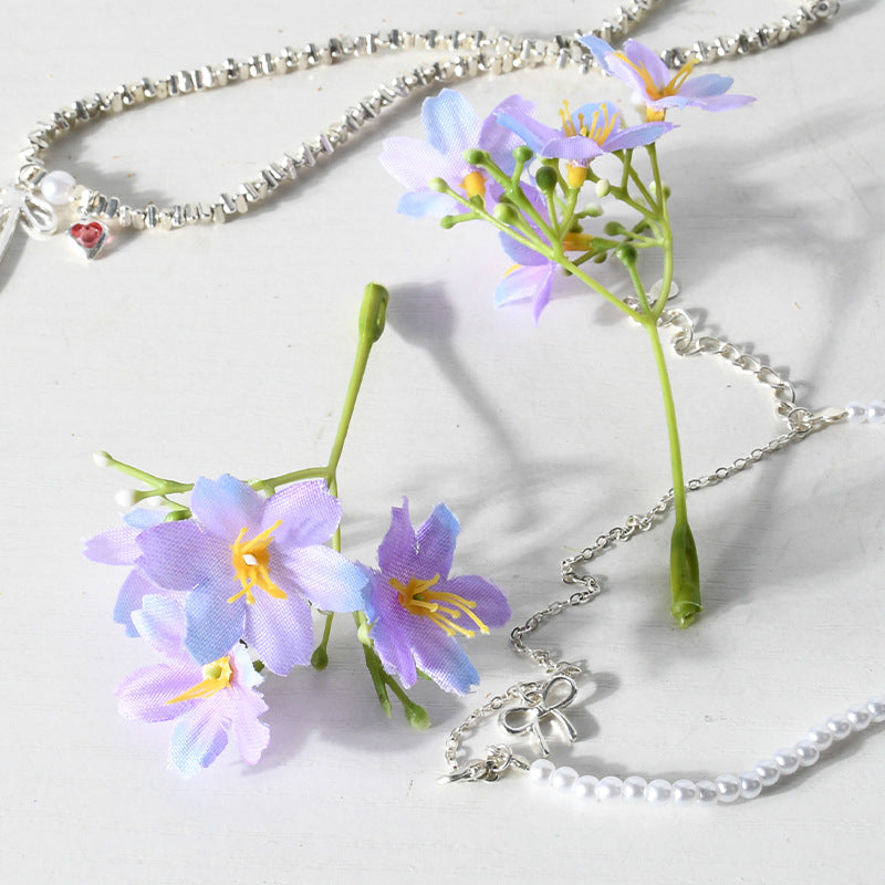 Floral Hair Accessory Brooch