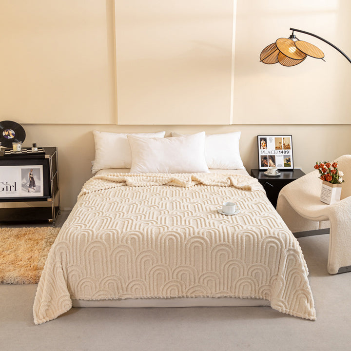 Textured Midweight Decorative Blanket