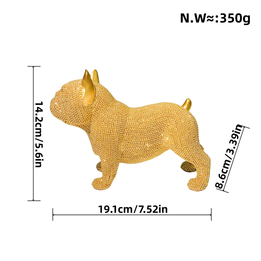 Decorative dog figure in modern design Kalsten