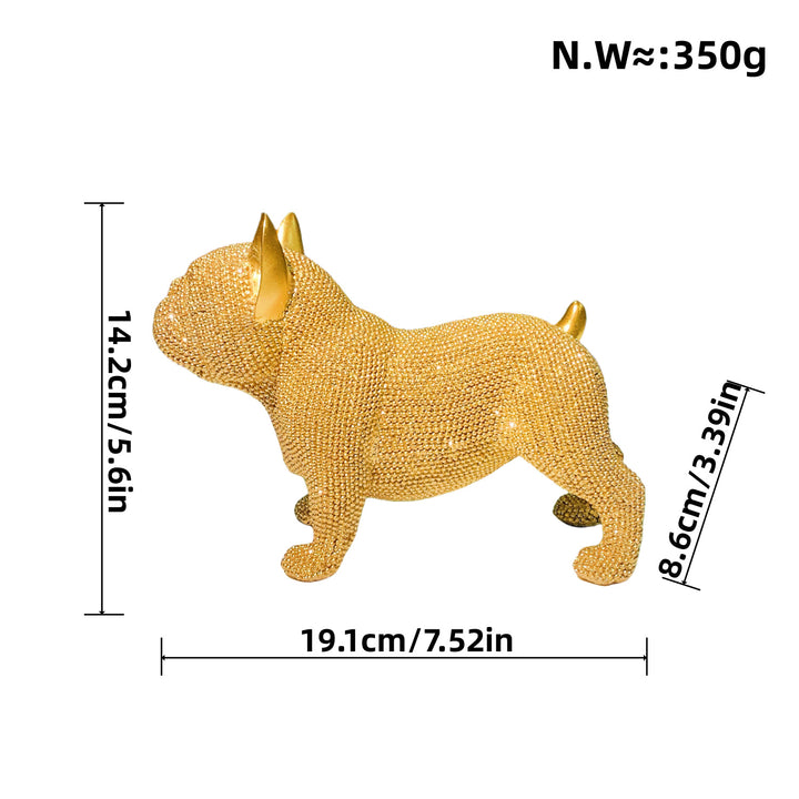 Decorative dog figure in modern design Kalsten