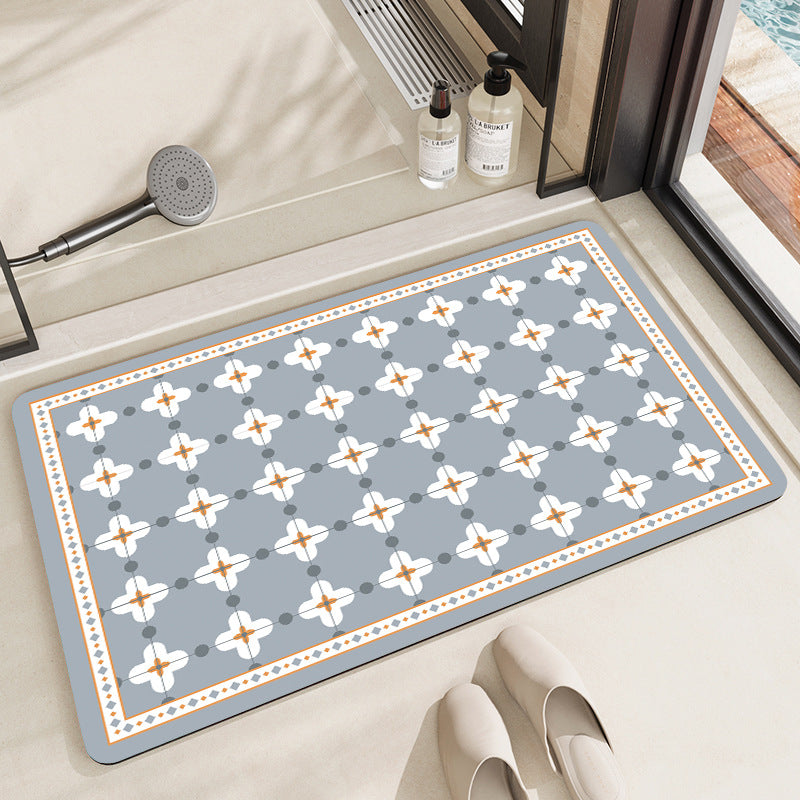 Luxurious Bathroom Floor Mat Kalsten