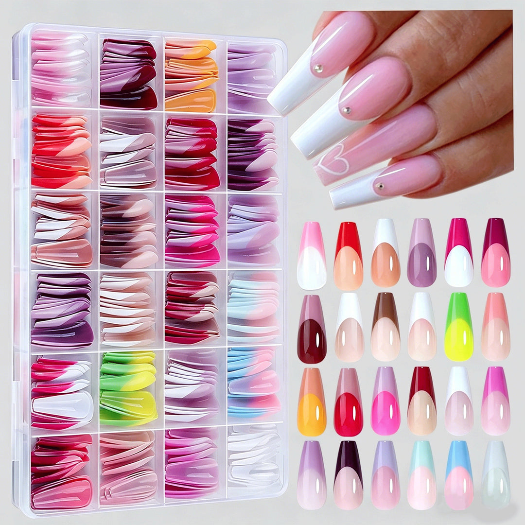 Multi-Design Press-On Nail Tips Collection Kalsten