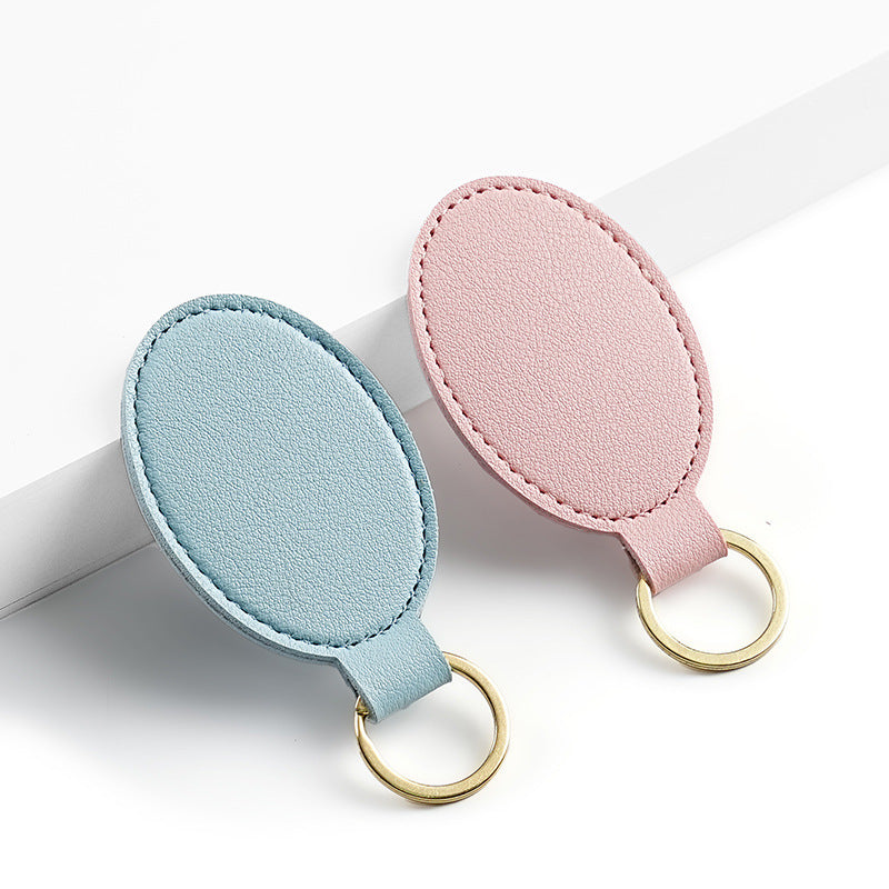 Unisex keychain made of high-quality artificial leather with stylish design Kalsten