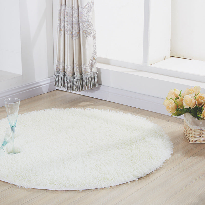 Plush Round Area Rug Kalsten 1790150822
