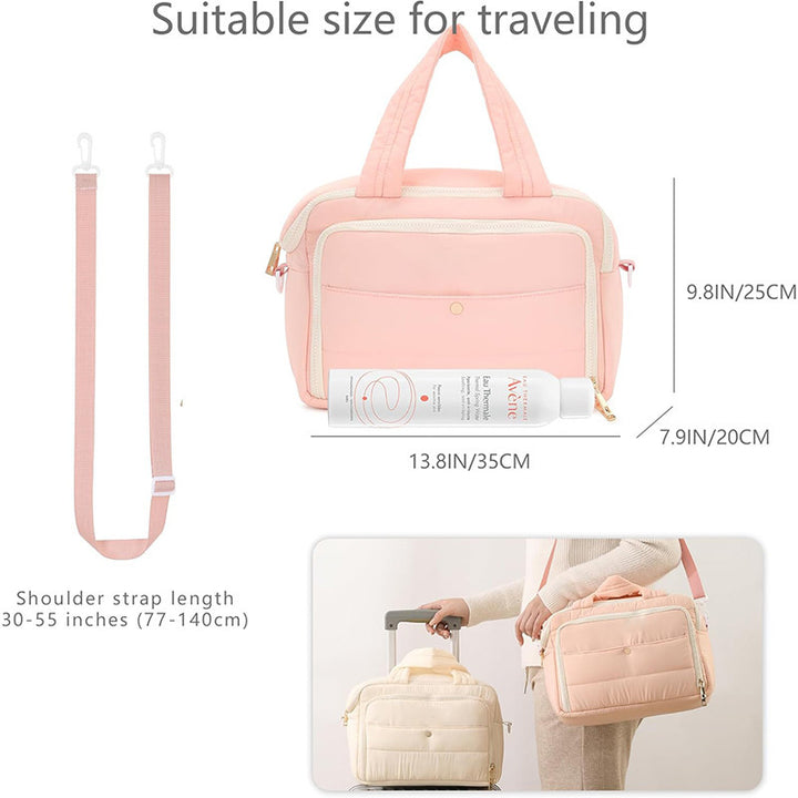 Multifunctional Travel Cosmetic Bag with Additional Pockets Kalsten
