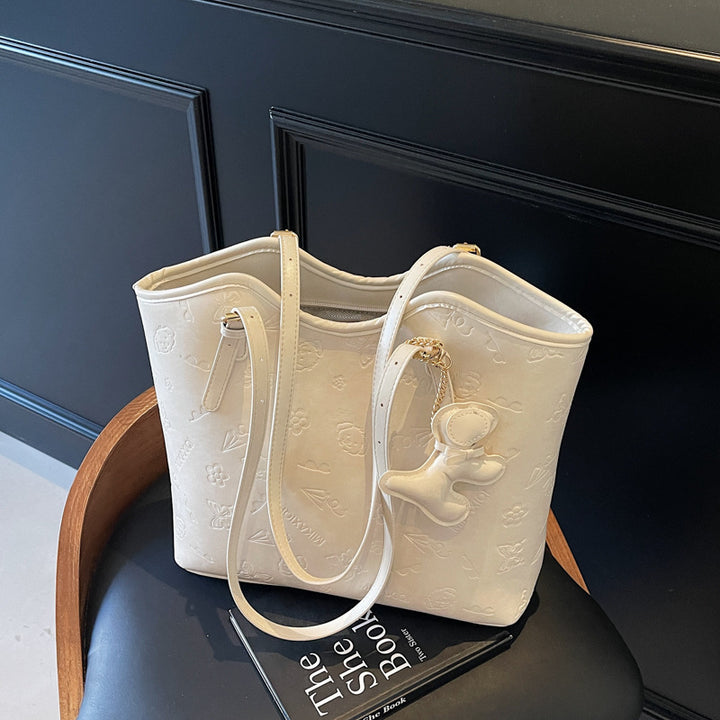 Textured Leather Tote Kalsten