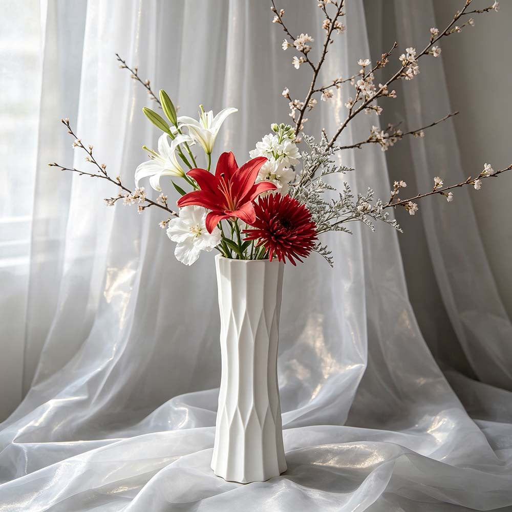 Modern Textured Ceramic Vase Kalsten