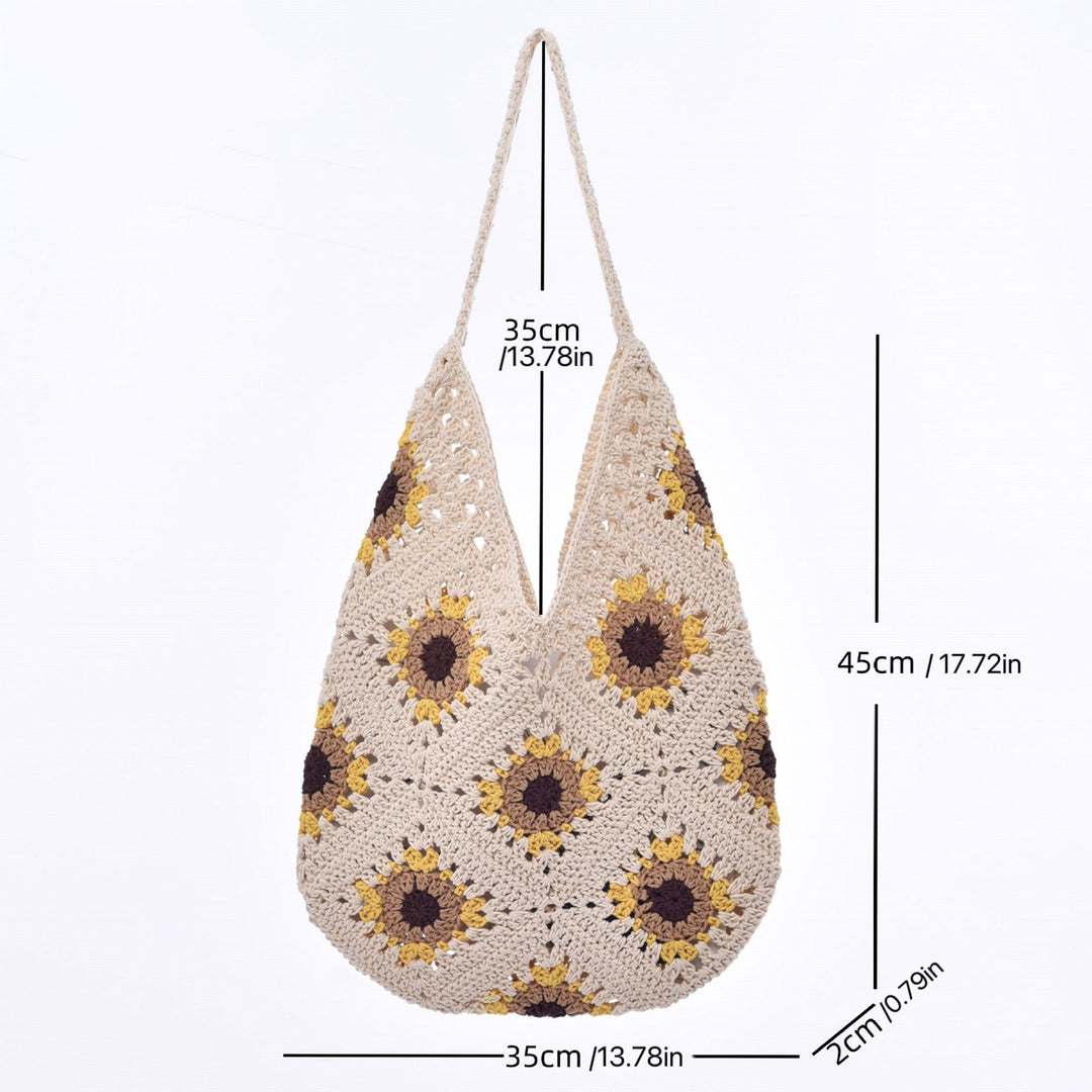 Hand-crocheted summer shopping bag Kalsten