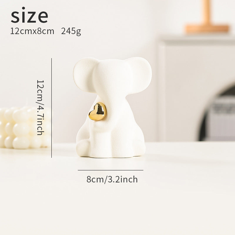 Decorative Elephant Figurine Kalsten