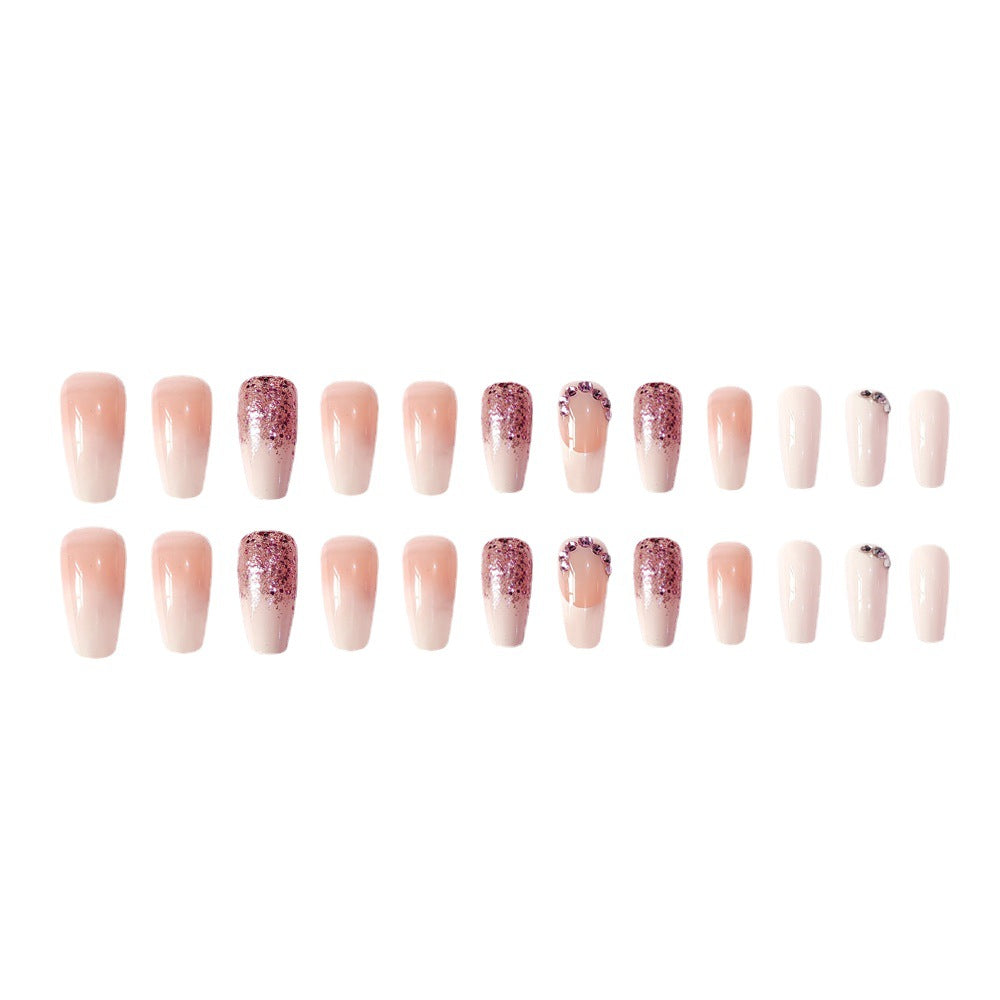 Decorative Press-On Nail Set Kalsten