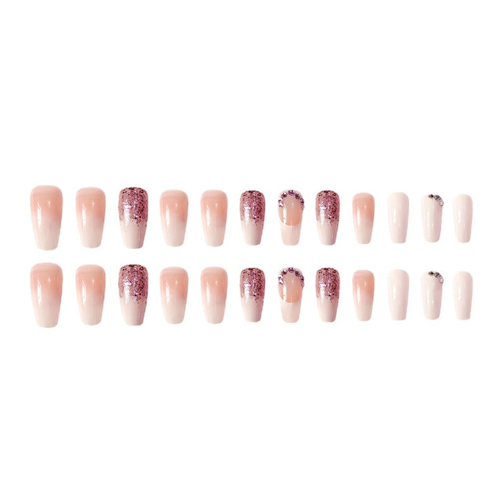 Decorative Press-On Nail Set Kalsten