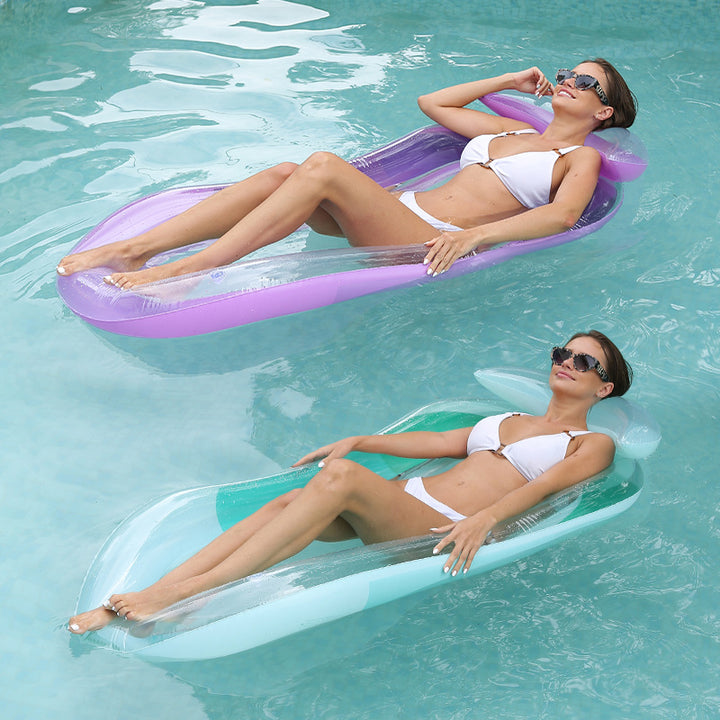 Women Inflatable Lounge Couch with Breathable Mesh Surface Kalsten