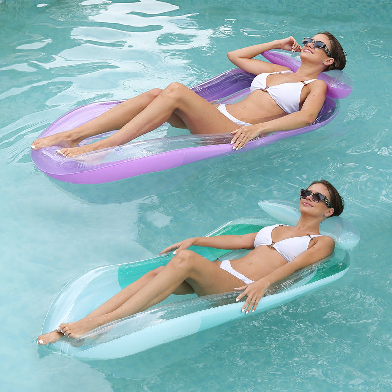 Women Inflatable Lounge Chair with Breathable Mesh Surface Kalsten
