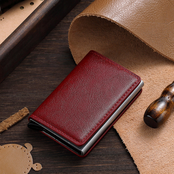 Premium Leather Business Card Holder Kalsten