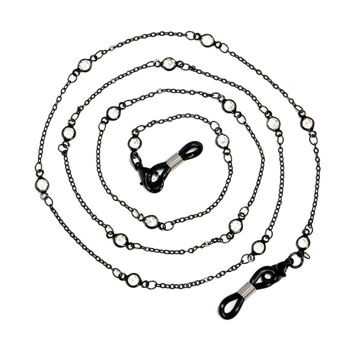 Crystal-Embellished Eyewear Chain Kalsten