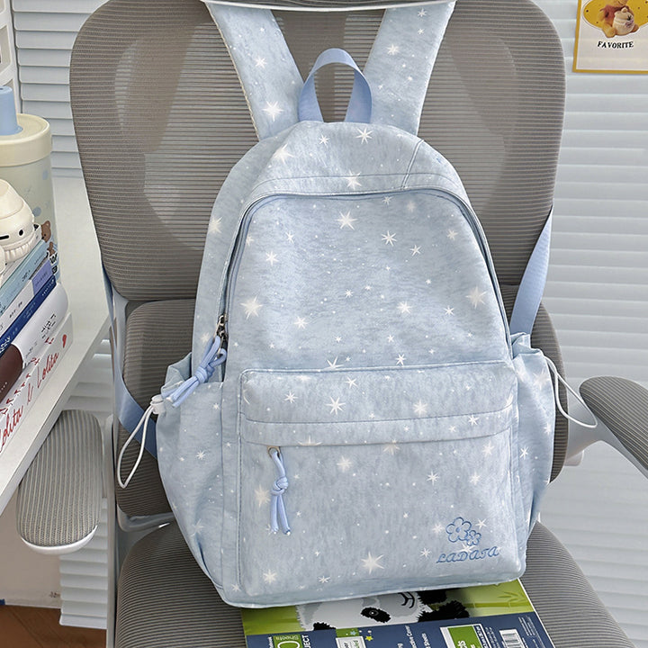 Star-Patterned Casual Backpack Kalsten
