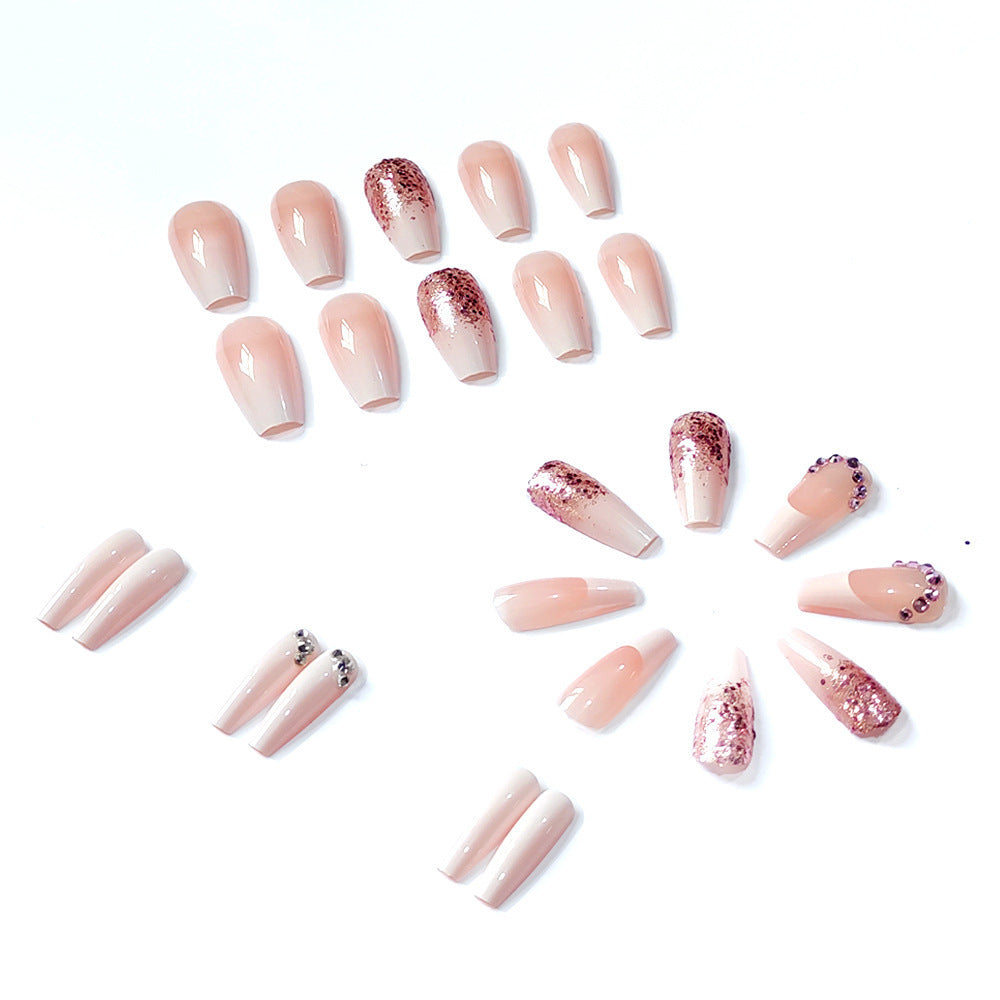 Decorative Press-On Nail Set Kalsten