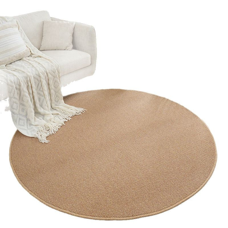 Round Textured Area Rug Kalsten