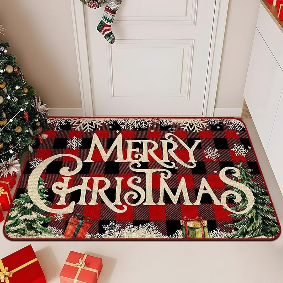 Holiday-Themed Decorative Doormat