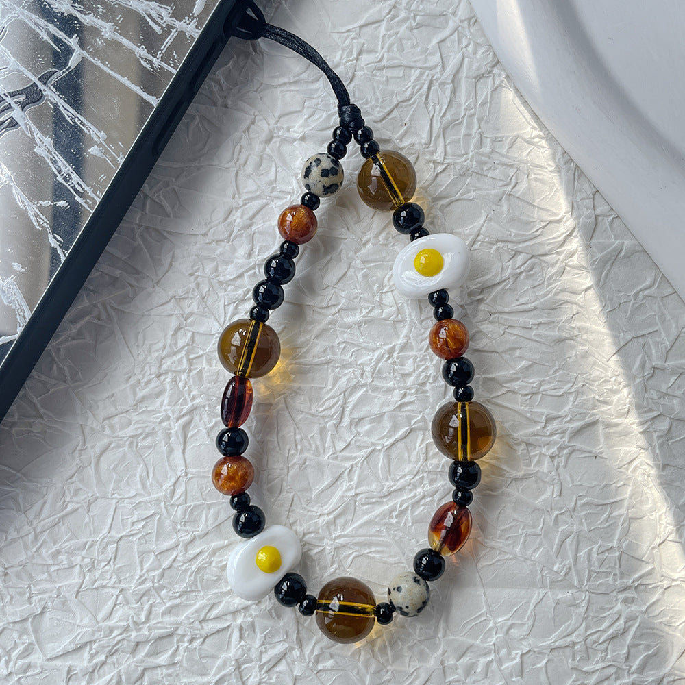 Playful Egg-Themed Beaded Bracelet Kalsten