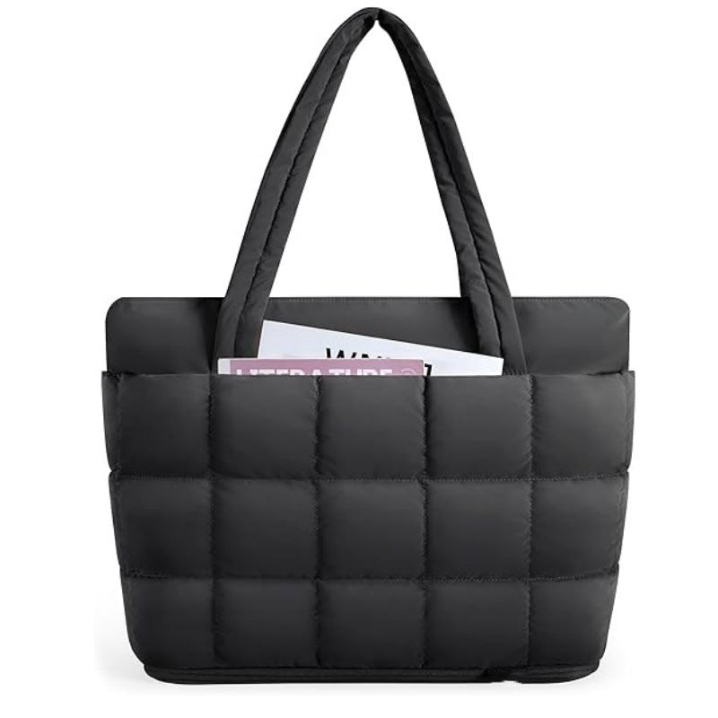 Quilted Oversized Tote Bag Kalsten