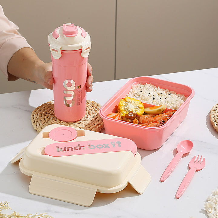 Multi-Compartment Bento Lunch Box Set