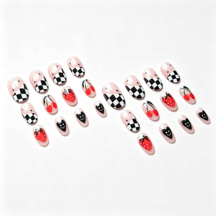 Creative Floral and Fruit Nail Art Kit