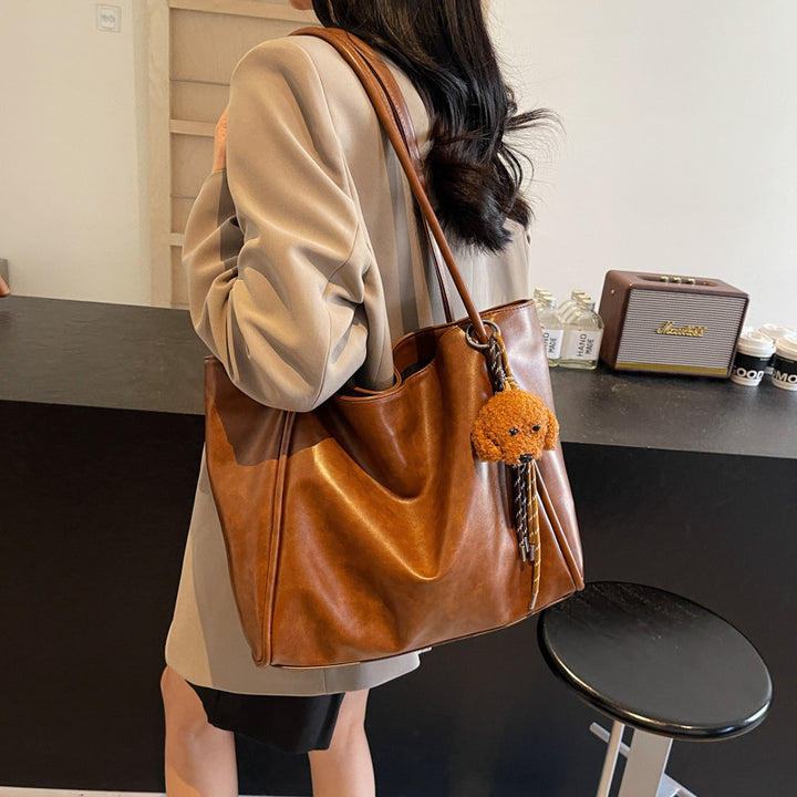Stylish Slouchy Tote Handbag