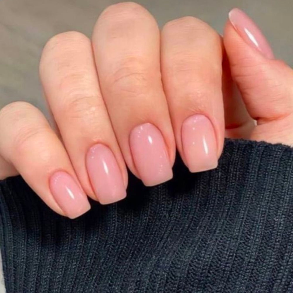 Classic Square-Shaped Press-On Nails